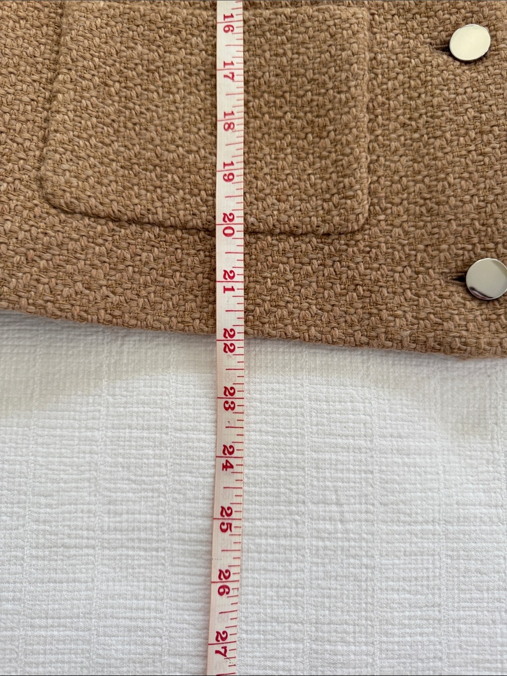 Classic Women’s Bouclé Button Jacket by Theory - Picture 8 of 8